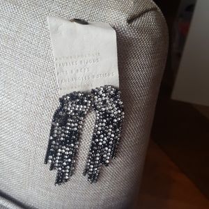 Anthropologie rhinestone earrings
